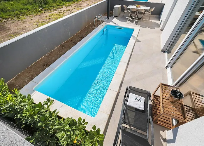 Vista, Jacuzzi, Pool Villa Privlaka (Zadar)