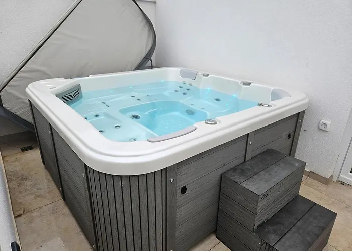 Vista, Jacuzzi, Pool Willa Privlaka (Zadar)